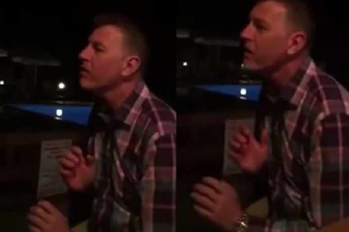 ეს ადამიანი დიდებულად უკრავს საქსაფონზე, თუმცა ამისთვის თვითონ ინსტრუმენტი არ სჭირდება...