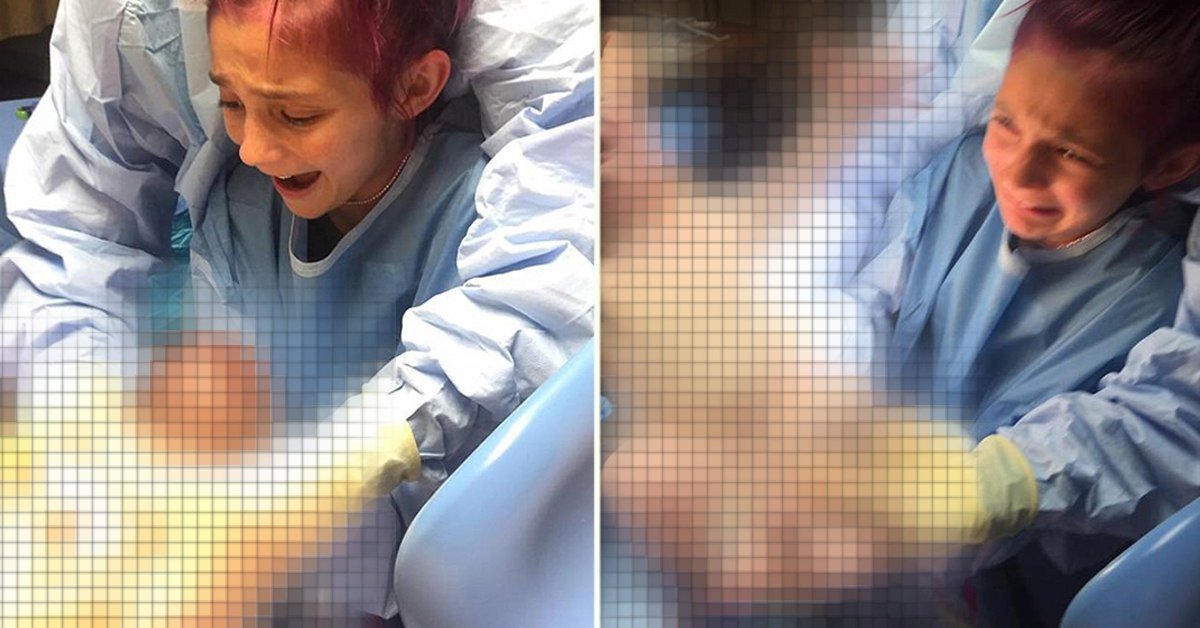 12 წლის გოგონამ საკუთარი დედის მშობიარობაში მნიშვნელოვანი როლი ითამაშა. ნამდვილი საოცრებაა!