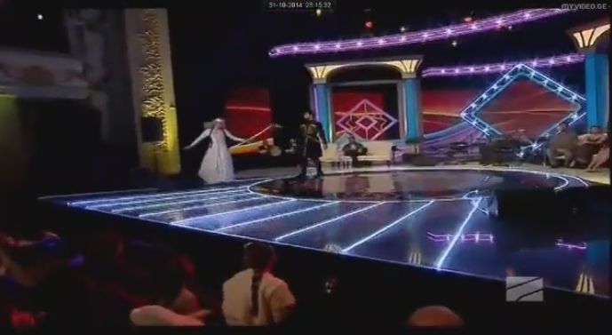 მარიამ საჯაიას ცეკვა "ქართული" "ბრავოს" სცენაზე