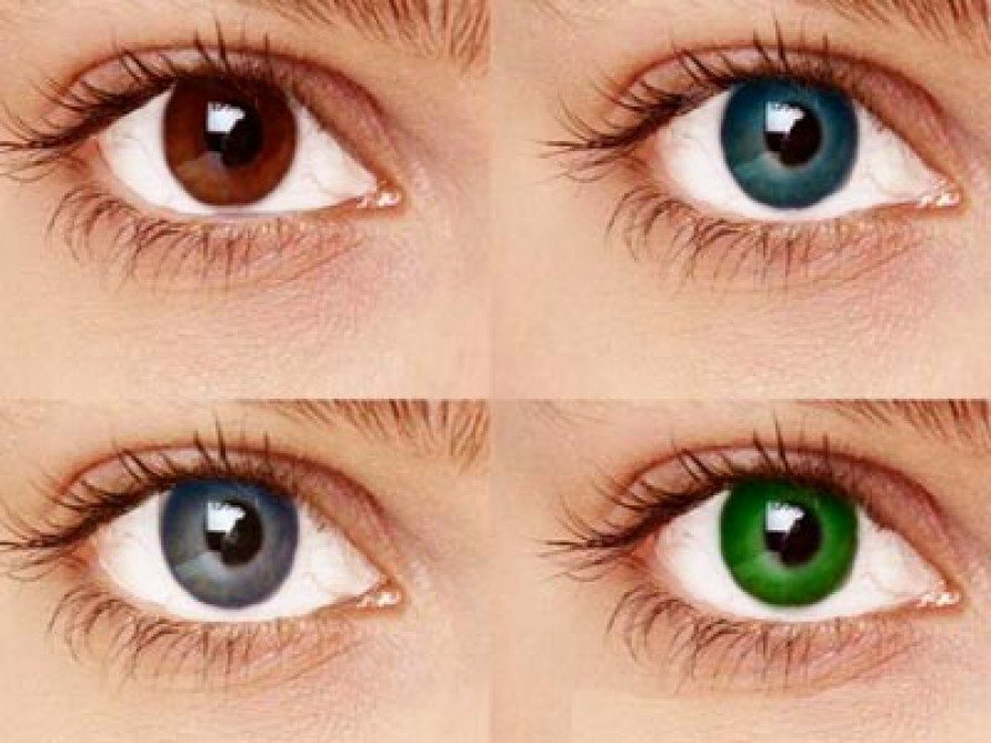 Colores de ojos mas raros