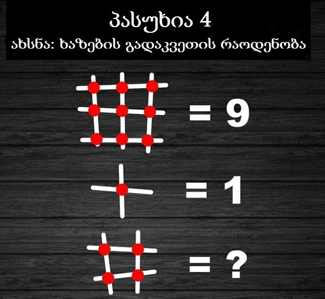ეს ამოცანა ამერიკელ მოსწავლეებს საშუალო სკოლიდან უმაღლეს სკოლაში გადასასვლელად წარუდგინეს. შეძლებთ თქვენ სწორი პასუხის გაცემას?