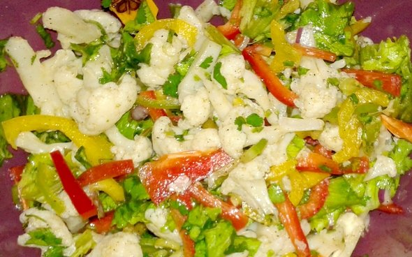 ზღვის კომბოსტოს სასარგებლო სალათი