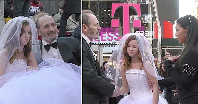 არათანაბარი ქორწინება: 65 წლის მამაკაცის და 12 წლის გოგონას ქორწილი